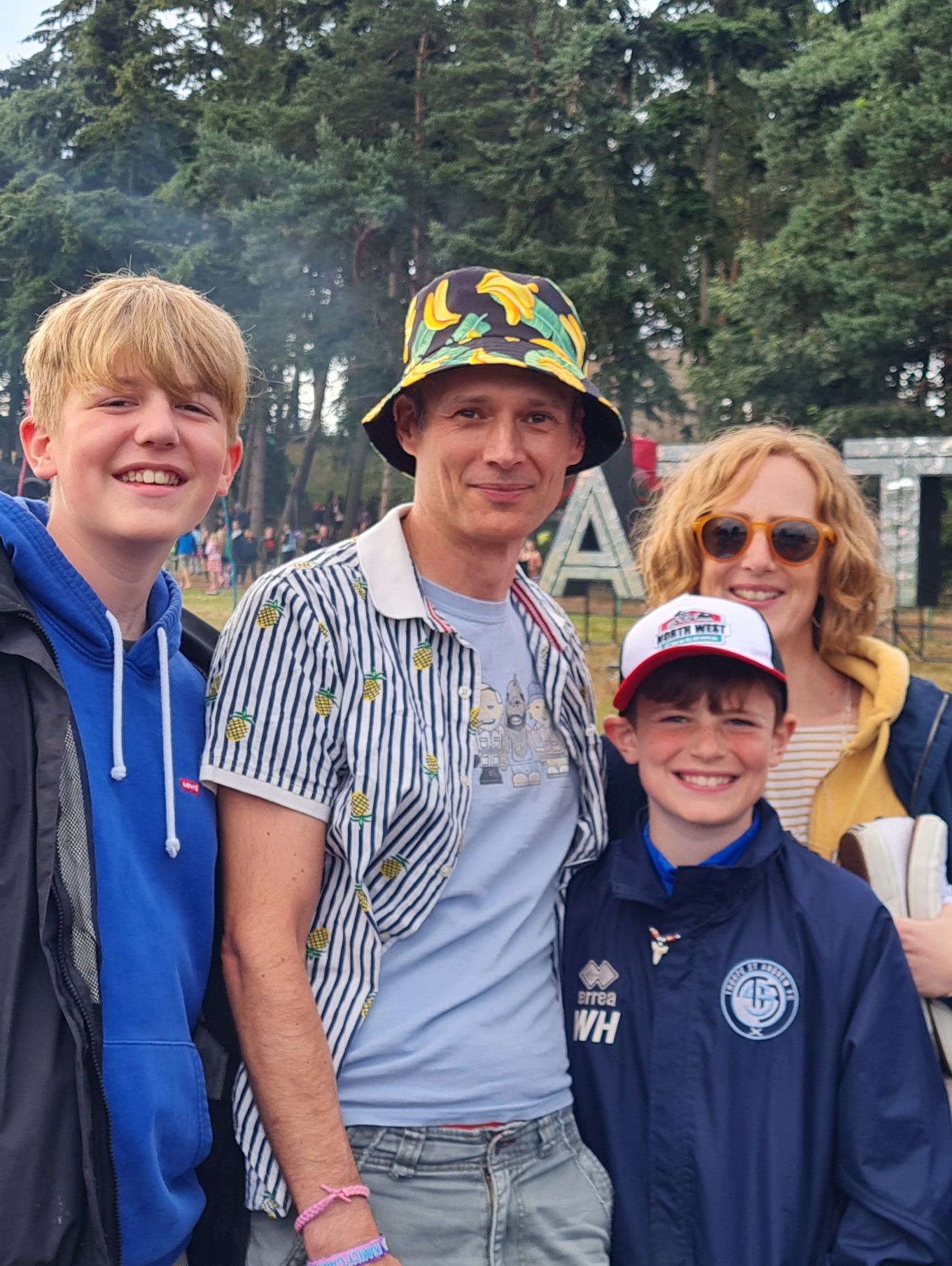 John With Family